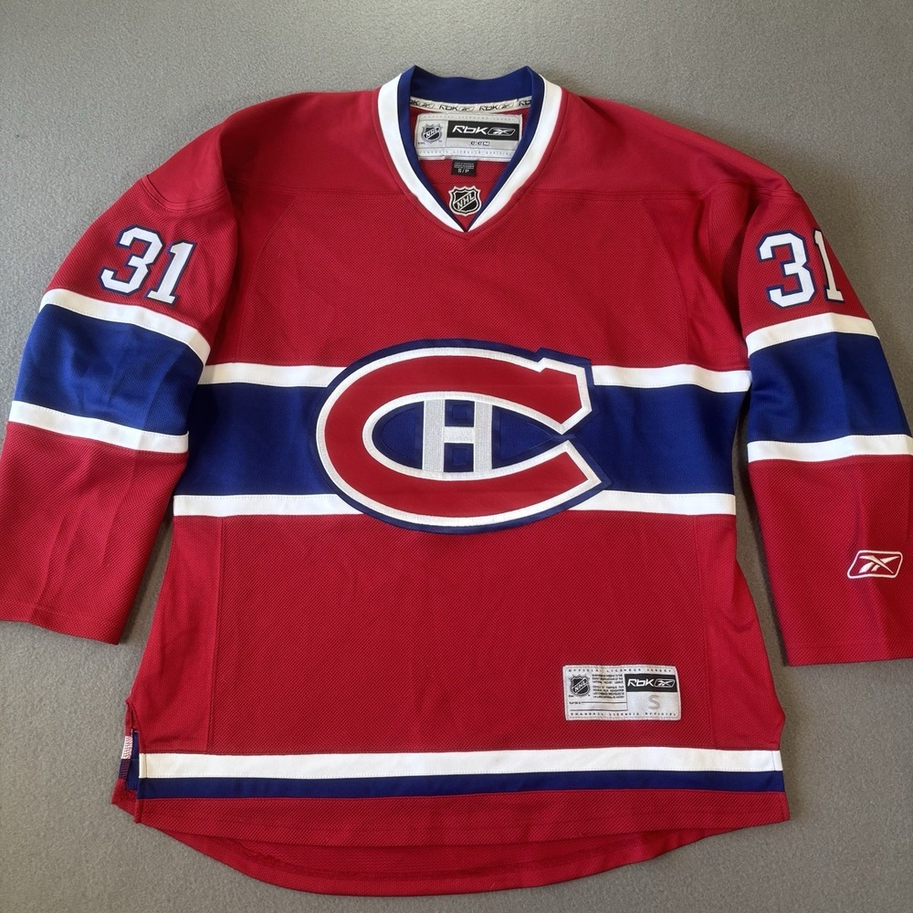 Montreal Canadiens Carey Price Home Red Reebok Jersey #31 Mens S Small Habs NHL